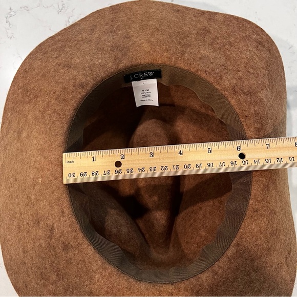 J Crew 100% Wool Boho Western Hat Size S / M - Picture 9 of 13